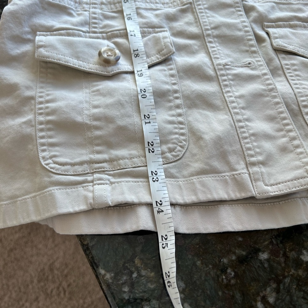L.L.Bean tan cotton utility jacket. Preppy. Military inspired. EUC. Travel. Work - Picture 5 of 16